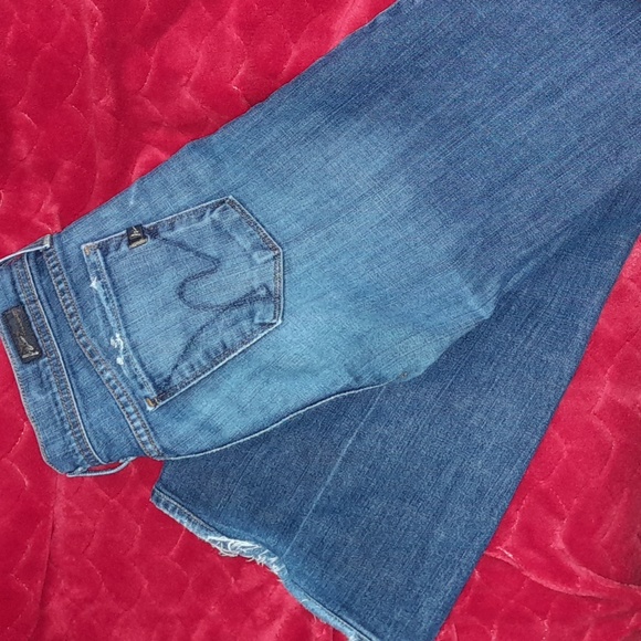 Citizens Of Humanity Denim - Citizens of Humanity Low Waist Flair Ingrid #002 Medium Wash Denim Jeans